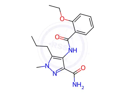 Chemical structure of Sildenafil Impurity 363