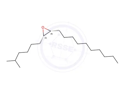 Chemical structure of (Â±)-Disparlure