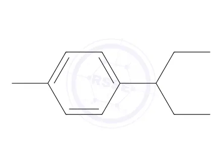 Chemical structure of 1-(1-ETHYL-PROPYL)-4-METHYL-BENZENE