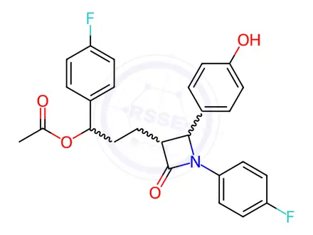 Chemical structure of Ezetimibe Impurity 1 Sodium salt