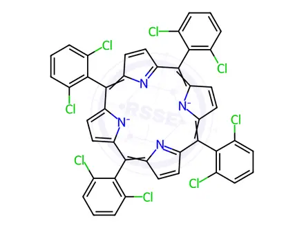 Chemical structure of Porphine Impurity 30