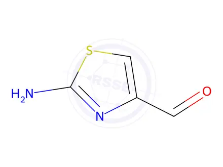 Chemical structure of 2-aminothiazole-4-carbaldehyde