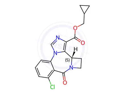 Chemical structure of Ro 17-1812