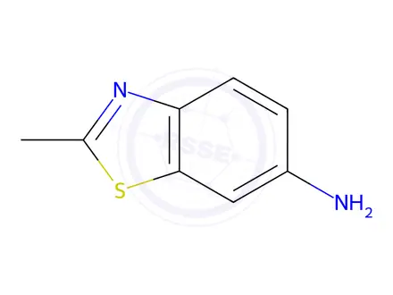 Chemical structure of 2-Methyl-1,3-benzothiazol-6-ylamine