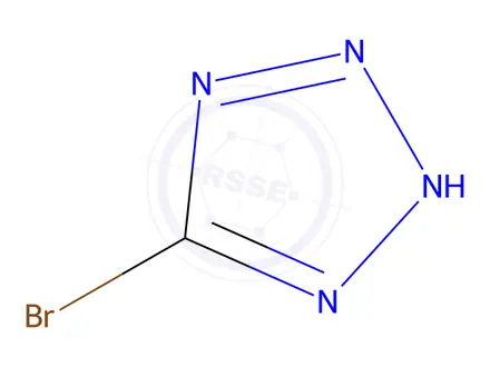 Chemical structure of 5-Bromo-2H-tetrazole