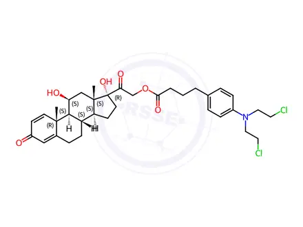 Chemical structure of Prednimustine