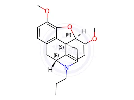 Chemical structure of N-Propylnorthebaine