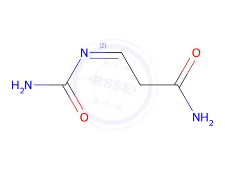 Chemical structure of (Z)-3-(carbamoylimino)propanamide