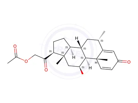 Chemical structure of Methylprednisolone Impurity 54