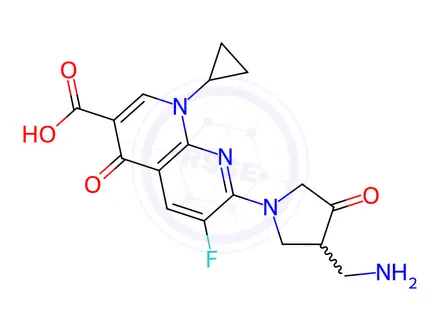 Chemical structure of Gemifloxacin Impurity 2