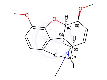 Chemical structure of Codeine Phosphate Impurity 1 (Codeine Phosphate EP Impurity A)