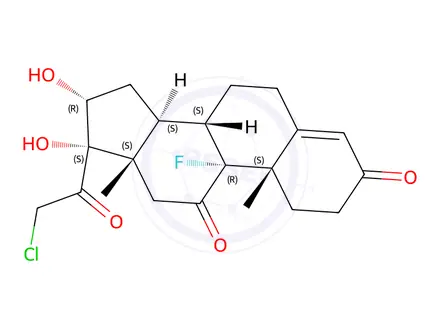 Chemical structure of Triamcinolone Impurity 71