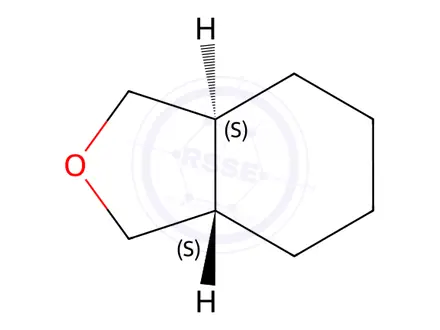 Chemical structure of (3aS,7aS)-octahydroisobenzofuran