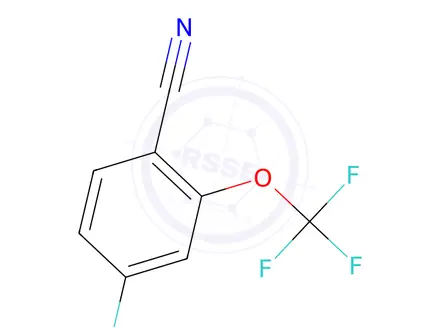 Chemical structure of 4-Fluoro-2-(trifluoromethoxy)benzonitrile