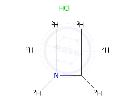 Chemical structure of Azetidine-d6 Hydrochloride