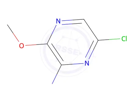 Chemical structure of 6-chloro-3-Methoxypyrazin-2-aMine