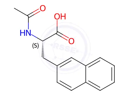 Chemical structure of Ac-3-(2-Naphthyl)-L-Ala-OH