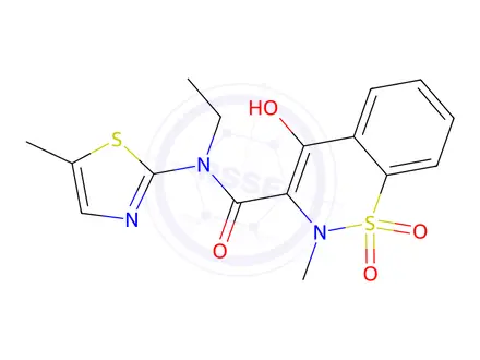 Chemical structure of Amido Ethyl Meloxicam