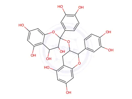 Chemical structure of Proanthocyanidins
