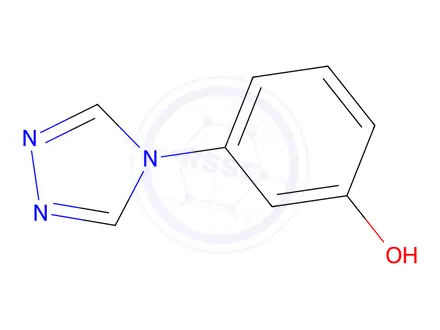Chemical structure of 3-(4H-1,2,4-triazol-4-yl)phenol