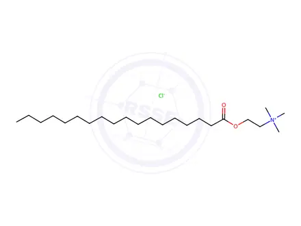 Chemical structure of Stearoylcholine Chloride