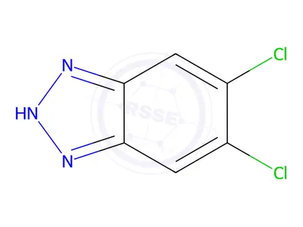 Chemical structure of 5,6-Dichlorobenzotriazole