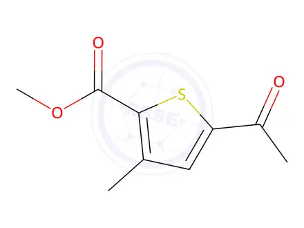 Chemical structure of Methyl 5-acetyl-3-methylthiophene-2-carboxylate