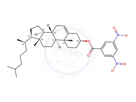 Chemical structure of Cholesterol3,5-dinitrobenzoate