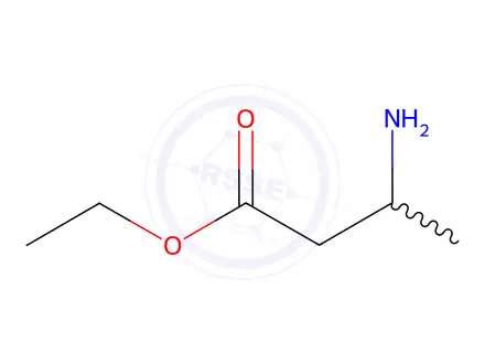 Chemical structure of Ethyl 3-aminobutyrat