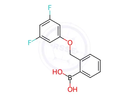 Chemical structure of (2-((3,5-Difluorophenoxy)methyl)phenyl)boronic acid