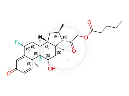 Chemical structure of Diflucortolone valerate