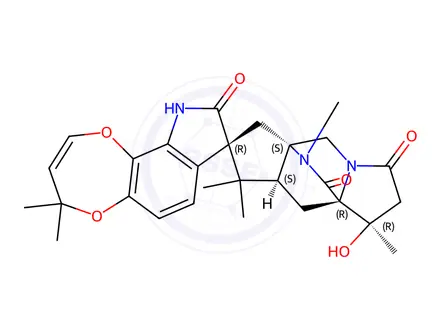 Chemical structure of VM 55597