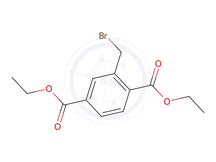 Chemical structure of Diethyl 2-(bromomethyl)terephthalate