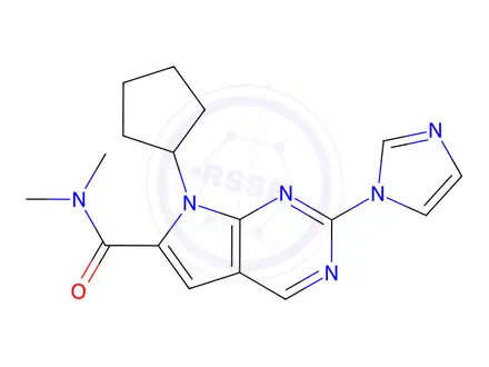 Chemical structure of Ribociclib Impurity 32