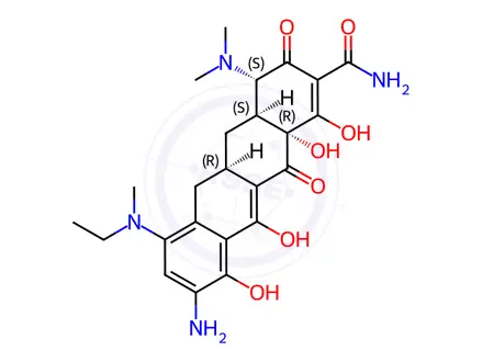 Chemical structure of Tigecycline Impurity 31