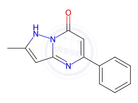 Chemical structure of 2-Methyl-5-phenylpyrazolo[1,5-a]pyrimidin-7(4H)-one