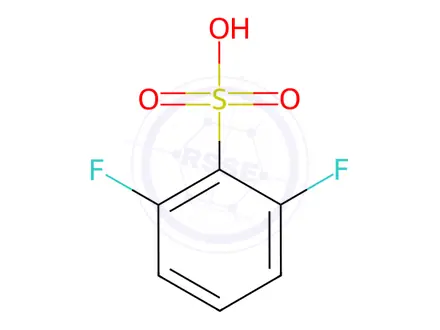Chemical structure of 2,6-Difluorobenzenesulfonic acid