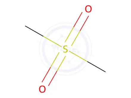 Chemical structure of Dimethyl sulfone