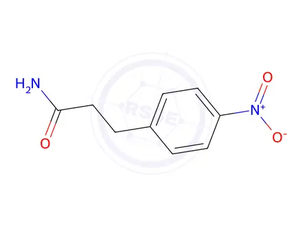 Chemical structure of 3-(4-Nitrophenyl)propanamide