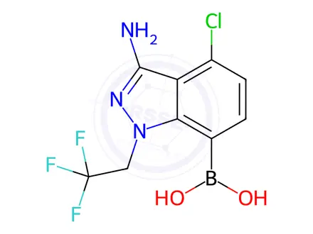 Chemical structure of Lenacapavir Impurity 79
