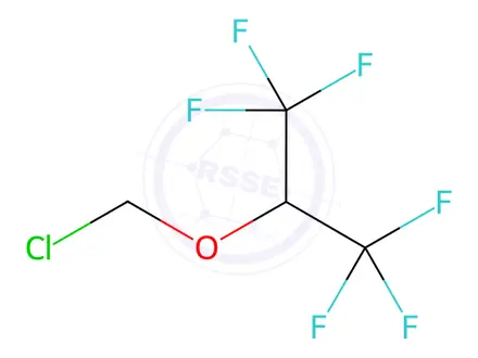 Chemical structure of Sevoflurane Impurity 47