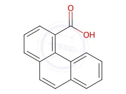 Chemical structure of 4-Phenanthrenecarboxylic acid