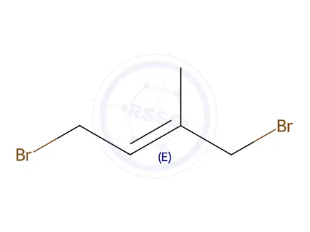 Chemical structure of ISOPRENE DIBROMIDE