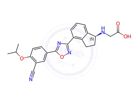 Chemical structure of Ozanimod Impurity 1