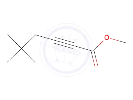 Chemical structure of Methyl 5,5-dimethylhex-2-ynoate