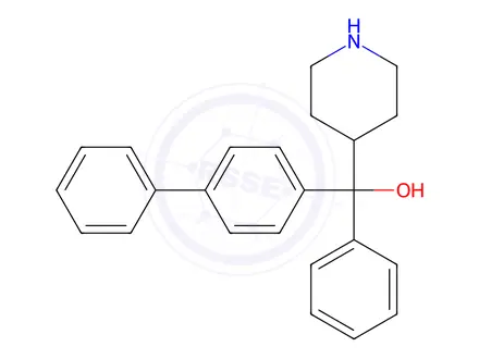 Chemical structure of Biphenyl-4-yl-phenyl-piperidin-4-yl-methanol