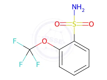 Chemical structure of 2-(Trifluoromethoxy)benzenesulfonamide