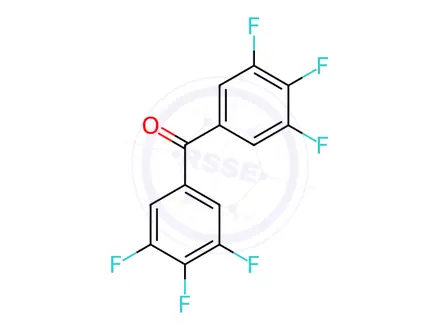 Chemical structure of Bis(3,4,5-trifluorophenyl)methanone