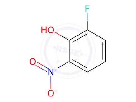 Chemical structure of 2-Fluoro-6-nitrophenol