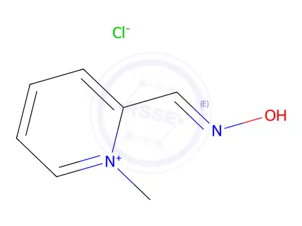 Chemical structure of Pralidoxime Chloride (1553000)